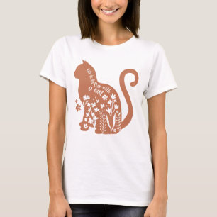 Camiseta A Vida É Melhor Com Um Gato