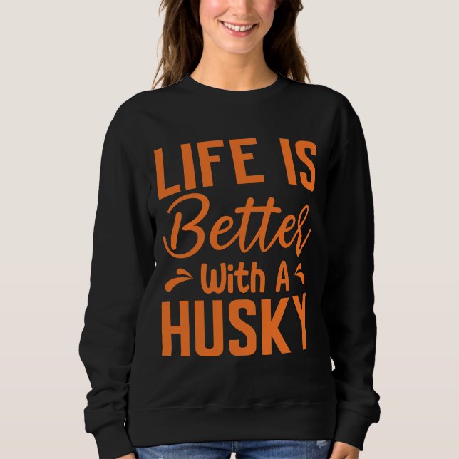 Camiseta A Vida É Melhor Com Um Laranja Rouco (Frente)
