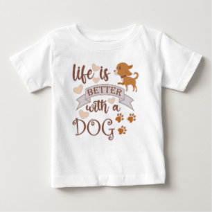 Camiseta A vida é melhor com uma citação engraçada