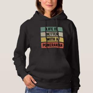 Camiseta A Vida É Melhor Com Uma Pomerânia 125