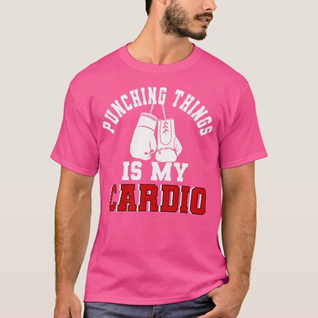Camiseta A Vida É Melhor Em Luvas De Boxing Boxando Que Pou (Frente)