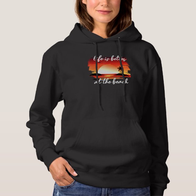 Camiseta A Vida É Melhor Na Praia (Frente)