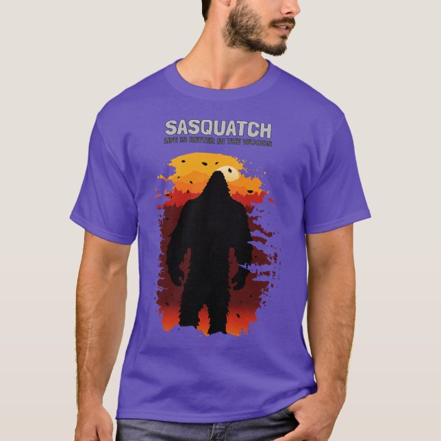 Camiseta A vida é melhor nas matas (Frente)