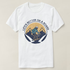 Camiseta A Vida É Melhor No Conselho