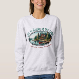 Camiseta A vida é melhor no lago