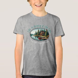 Camiseta A Vida é Melhor no Lago