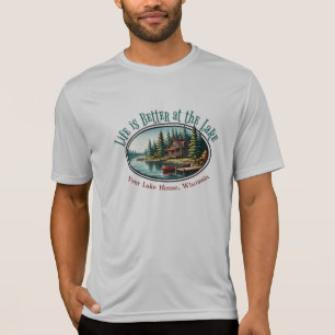 Camiseta A vida é melhor no lago