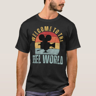 Camiseta A Vida É Melhor No Mundo Das Câmeras Engraçado Fil