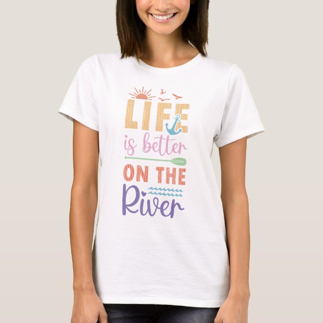 Camiseta A Vida É Melhor No Rio (Frente)