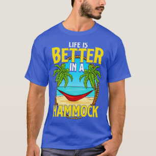 Camiseta A Vida É Melhor No Verão De Hammock Beach