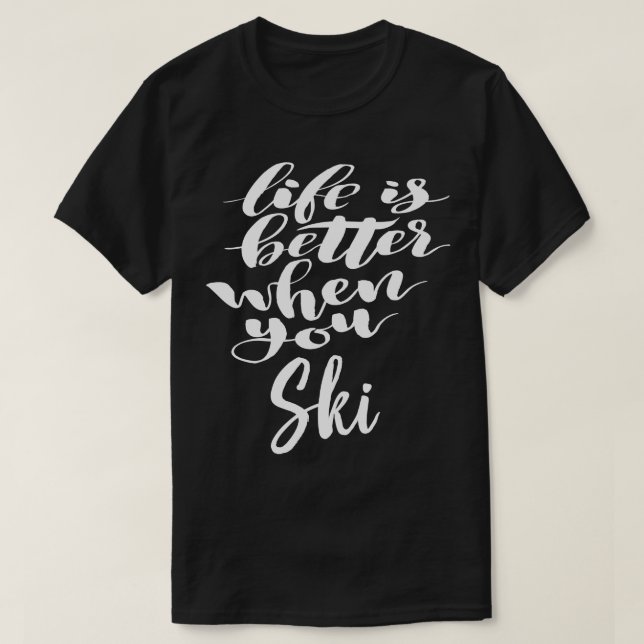 Camiseta A Vida É Melhor Quando Você Esquece 1 (Frente do Design)