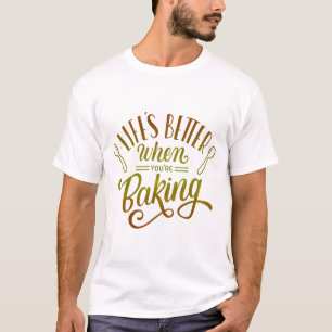 CAMISETA A VIDA É MELHOR QUANDO VOCÊ ESTÁ BATENDO