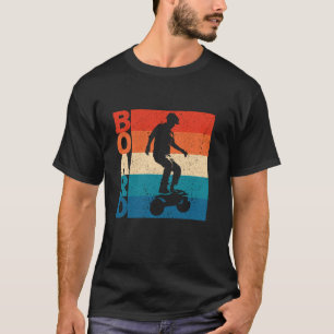 Camiseta A vida é melhor quando você está no hoverboard