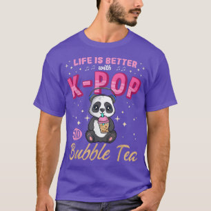 Camiseta A vida é melhor que o Pop do K e o Mus do Pop Core