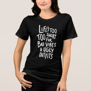 Camiseta A vida é muito curta
