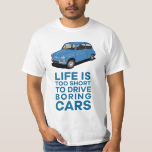 Camiseta A vida é muito curta - aborrecida - F600