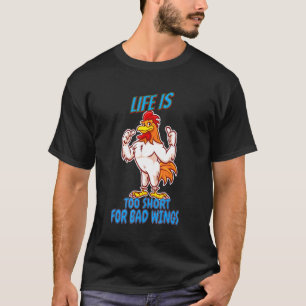 Camiseta A Vida É Muito Curta Para Más Asas Humor Sarcástic