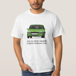 Camiseta A vida é muito curta - Rover Metro GTi - 19 cores