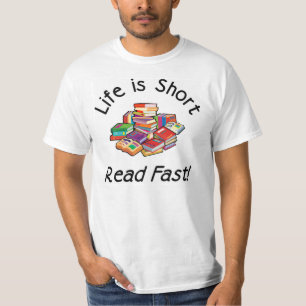 Camiseta A vida é o valor curto T, tamanhos S-4X