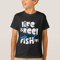 A vida é peixe de bobina é engraçado pescador pesc