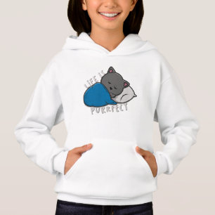 Camiseta A vida é perfeita - Gato adormecido