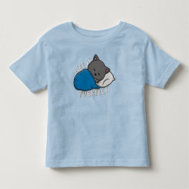 Camiseta A vida é perfeita - Gato adormecido