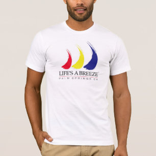 Camiseta A vida é primaveras de um