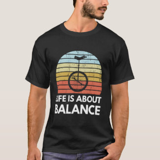 Camiseta A Vida É Tudo Sobre Equilíbrio Da Unicamp Engraçad