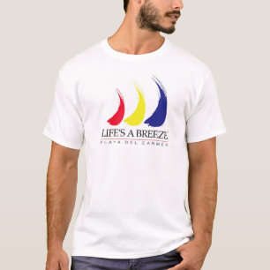 Camiseta A vida é um Breeze®_Paint-The-Wind_Playa del