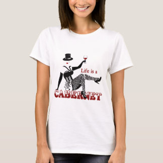 Camiseta A vida é um Cabernet