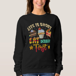 Camiseta A Vida É Um Deserto De Baixo Comido Primeiro Benny