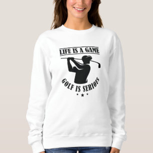 Camiseta A Vida É Um Golfe De Jogo É Sério
