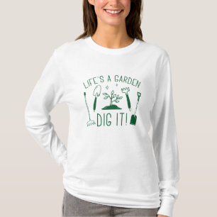 Camiseta A Vida É Um Jardim
