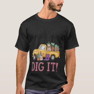 Camiseta A Vida é Um Jardim Cave-o Jardim Jardim