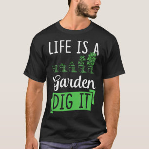 Camiseta A Vida É Um Jardim Cave Plante Natal