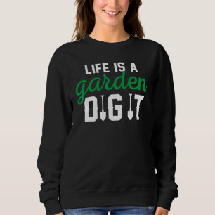 Camiseta A Vida É Um Jardim De Jardinagem De Ti