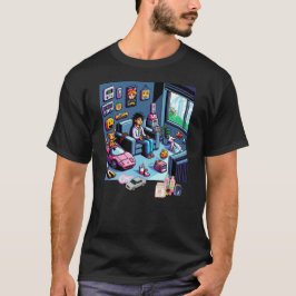 Camiseta A Vida É Um Jogo. #Part2 (8 bits) (camisa do jogad