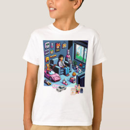 Camiseta A Vida É Um Jogo. #Part2 (8 bits) (camisa do jogad
