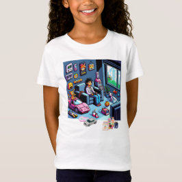 Camiseta A Vida É Um Jogo. #Part2 (8 bits) (camisa do jogad