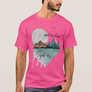 Camiseta A Vida É Uma Aventura