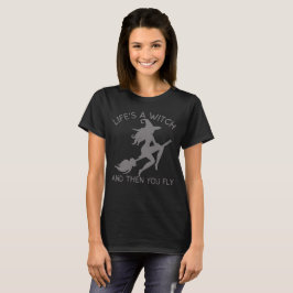 Camiseta A VIDA É UMA BRINCADEIRA E DEPOIS VOCÊ VOA Dia de