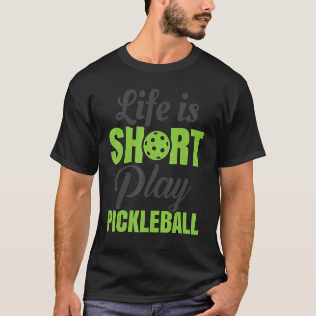 Camiseta A Vida É Uma Jogada Curta (Frente)