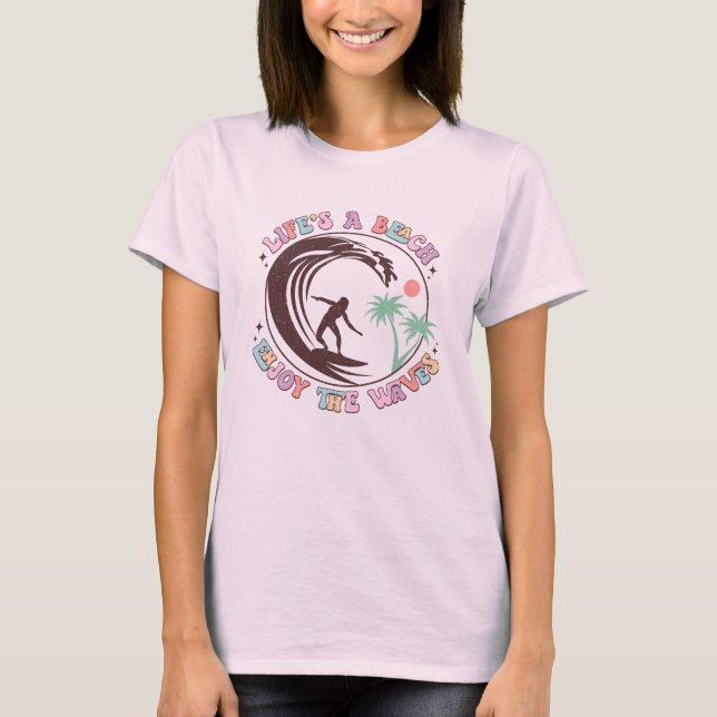 Camiseta "A vida é uma praia (Frente)