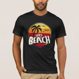 Camiseta A vida é uma praia