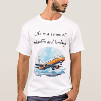 Camiseta A vida é uma série de remoções e despejos