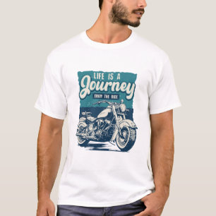 Camiseta A vida é uma viagem aproveite o passeio