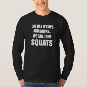 Camiseta A vida é Ups e Downs que chamamos de Quadrinhos