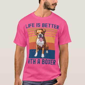 Camiseta A Vida Engraçada É Melhor Com Uma Boxeira Para O C