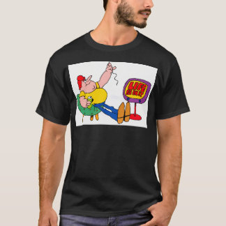 Camiseta A vida. Esteja Nele Anúncios Aussios Clássicos Nor