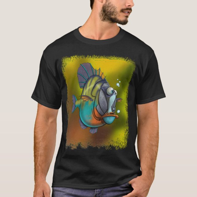 Camiseta a vida fica tediosa  (Frente)